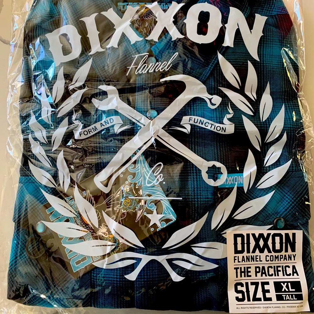 Dixxon Flannel- Pacifica size XLT